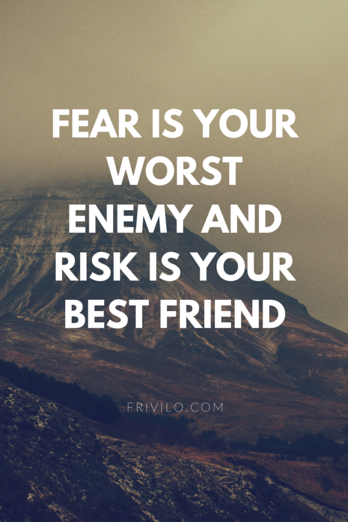 So wiles building your business it's important to never let fear of the unknown get in the way of your dreams and goals.