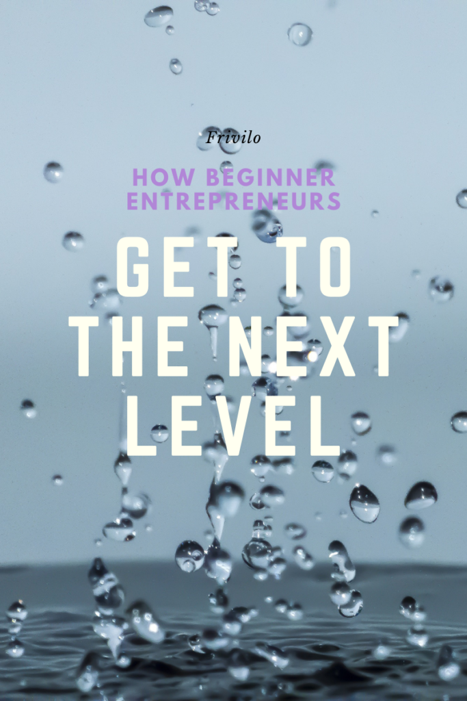 How beginner Entrepreneurs get to the next level - Frivilo