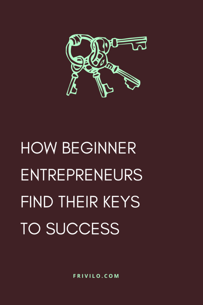 How beginner entrepreneurs find their keys to success - Frivilo